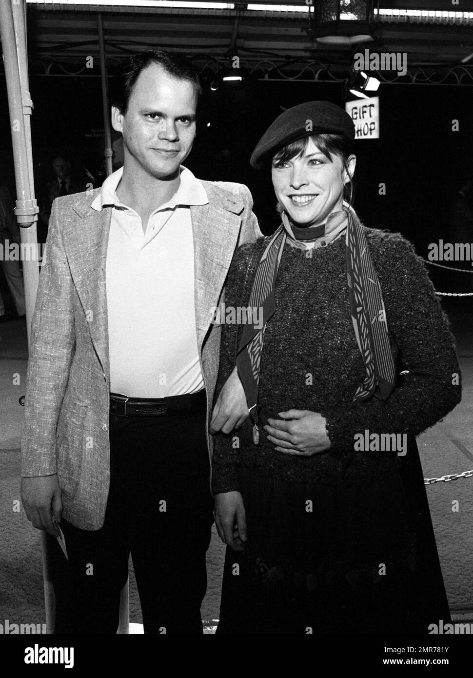 Candy Clark and brother John at the Wrong Is Right screening on April