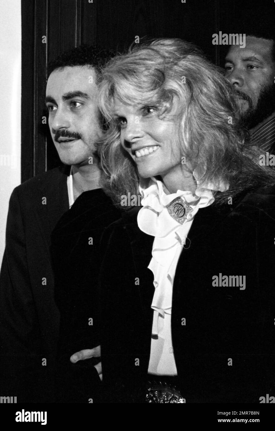 Dodi Fayed And Cathy Lee Crosby At The Party Given By Producer Dodi