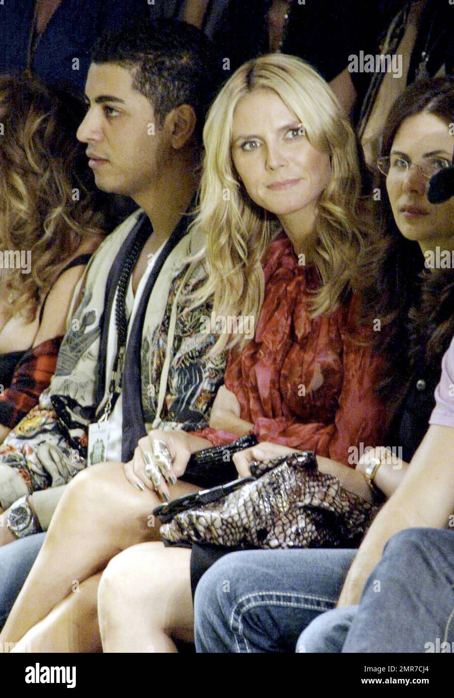 Supermodel Heidi Klum attends the Christian Audigier Presents American