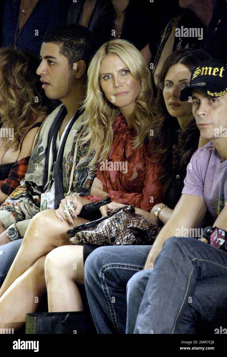 Supermodel Heidi Klum attends the Christian Audigier Presents American