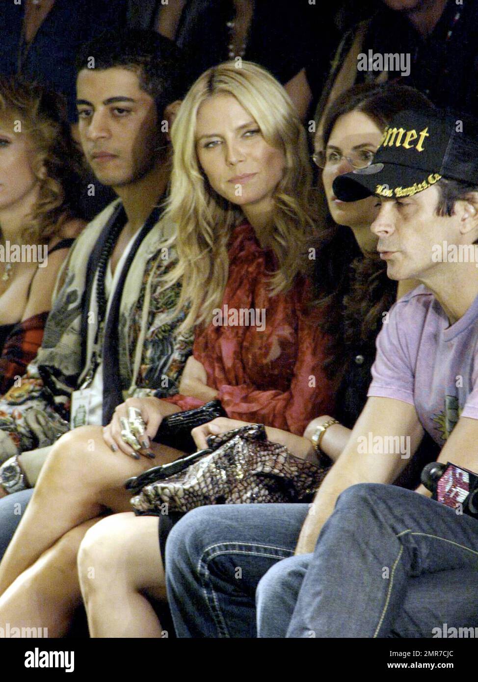 Supermodel Heidi Klum attends the Christian Audigier Presents American