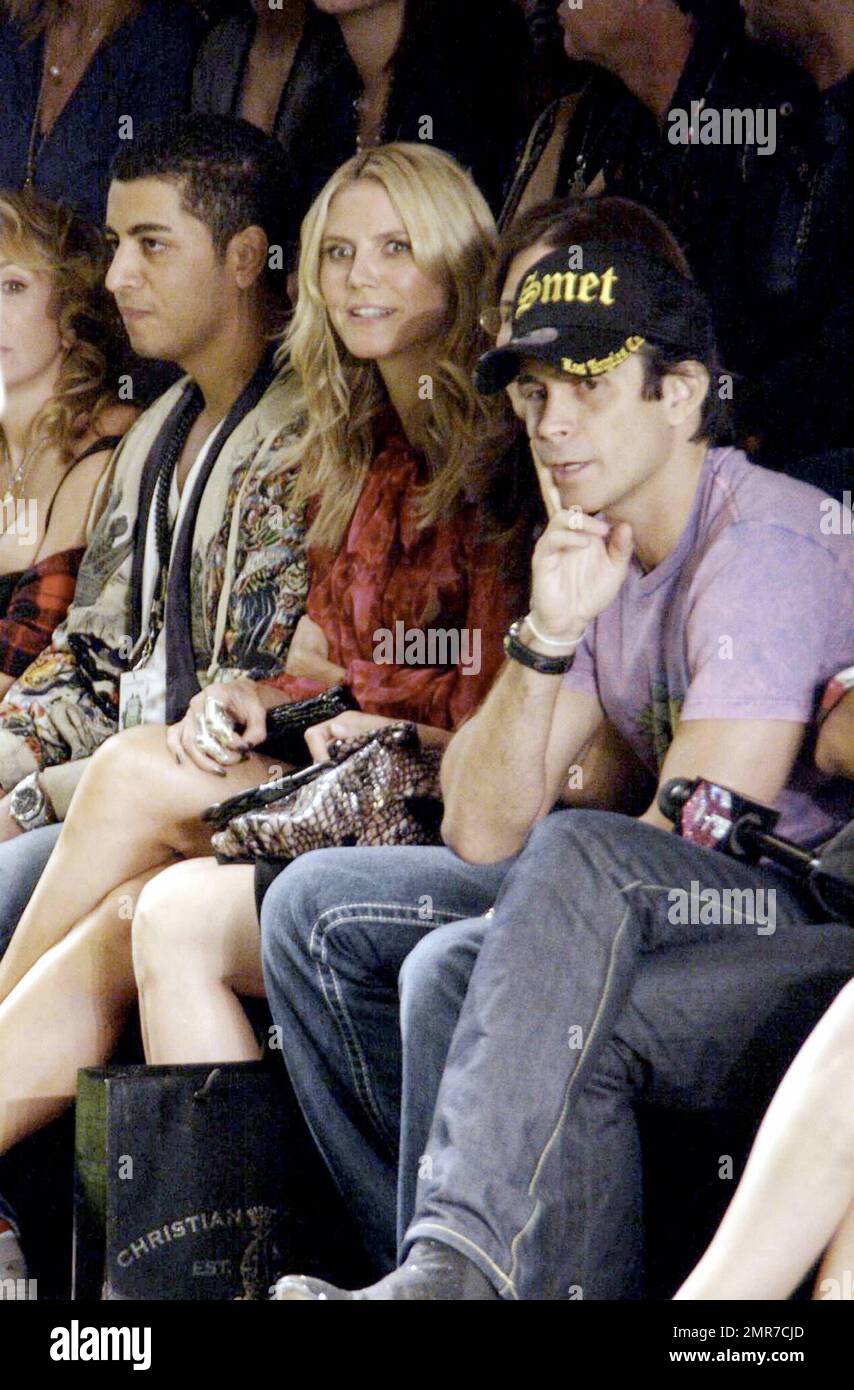 Supermodel Heidi Klum attends the Christian Audigier Presents American