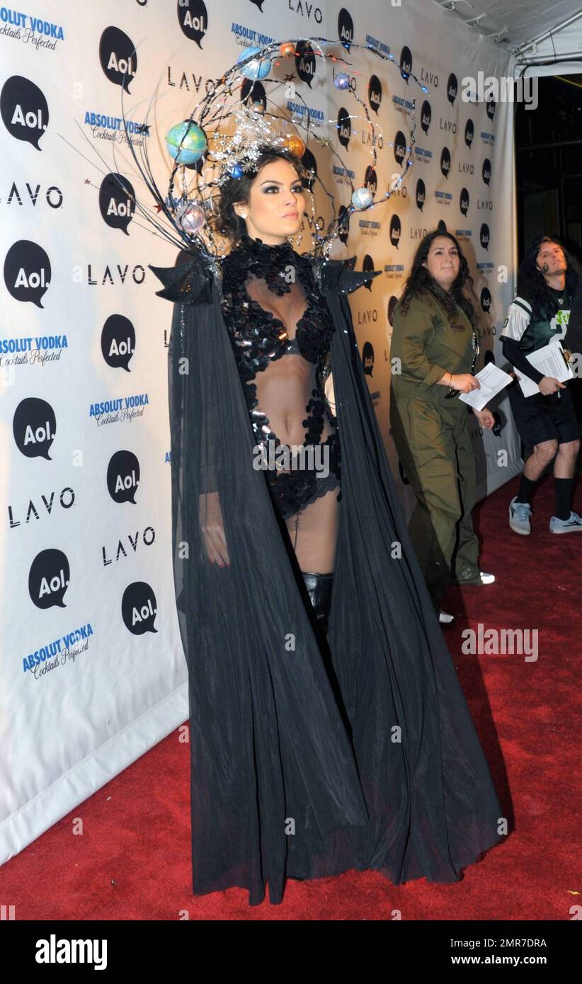 Miss Universe Ximena Navarrete at Heidi Klum's Halloween Party at Lavo, presented by AOL and Absolut Vodka. New York, NY. 10/31/10. Stock Photo
