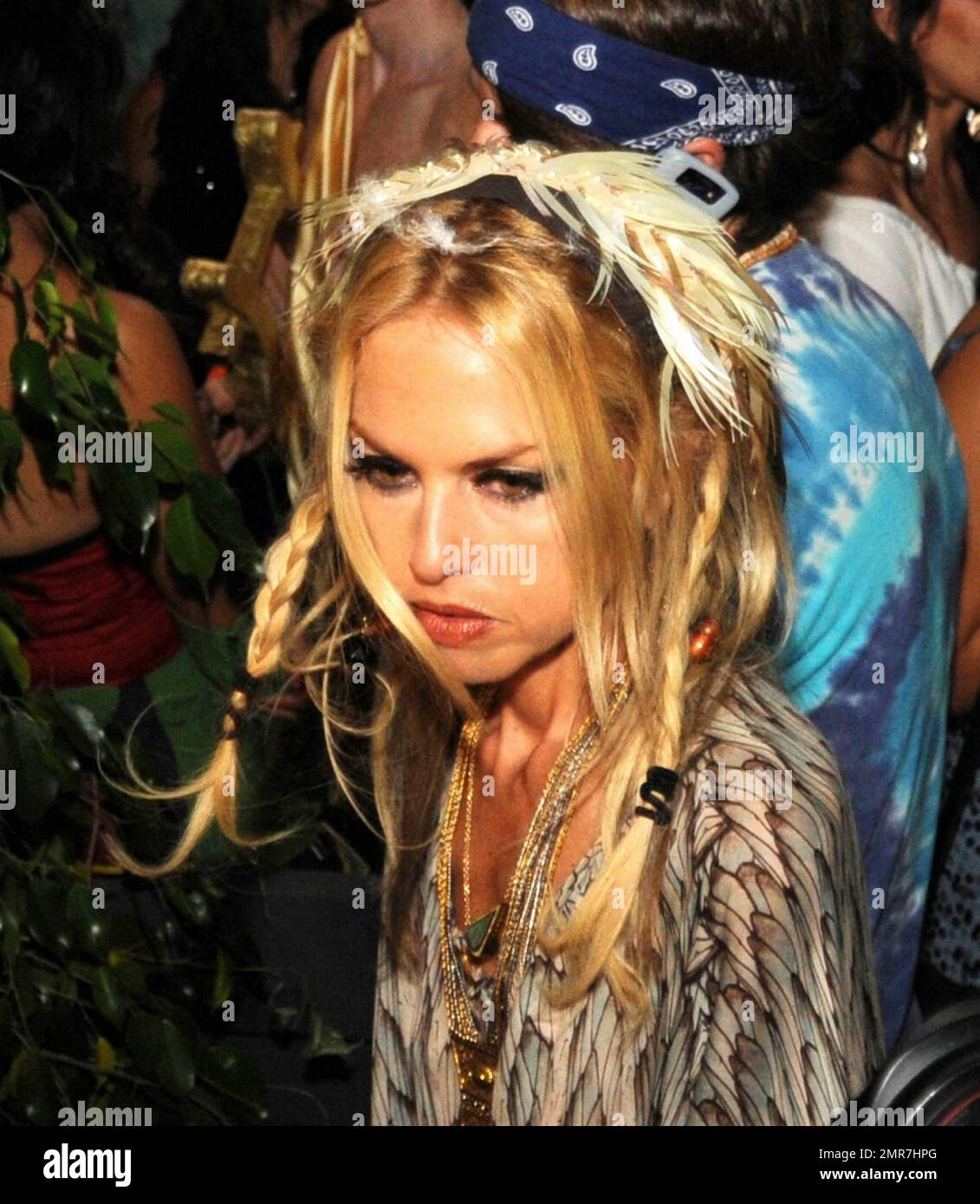 - Rachel Zoe at Heidi Klum's Halloween Party at Voyeur night club. West