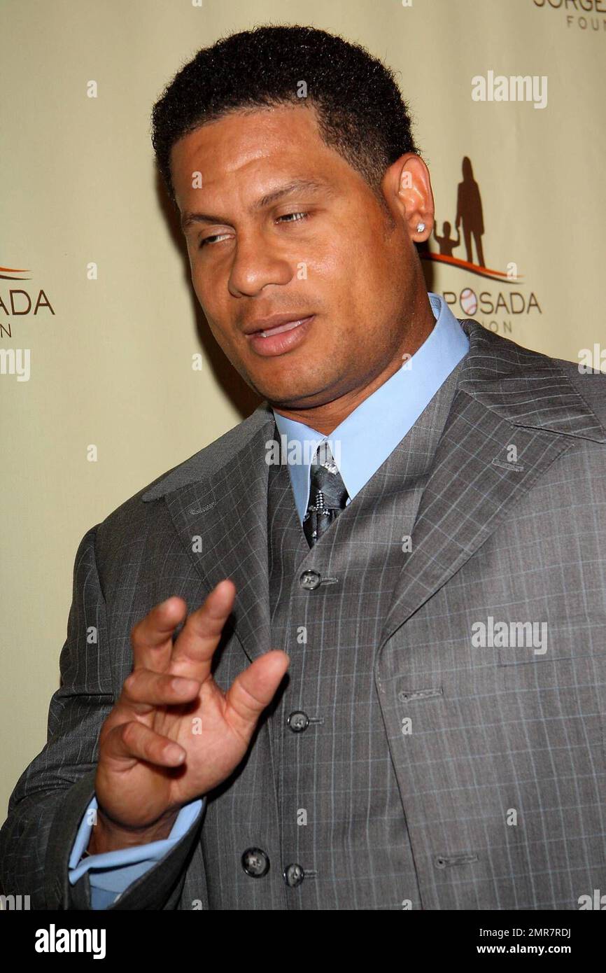 Baseball player Bobby Abreu at The Posada Foundation's 7th Heroes