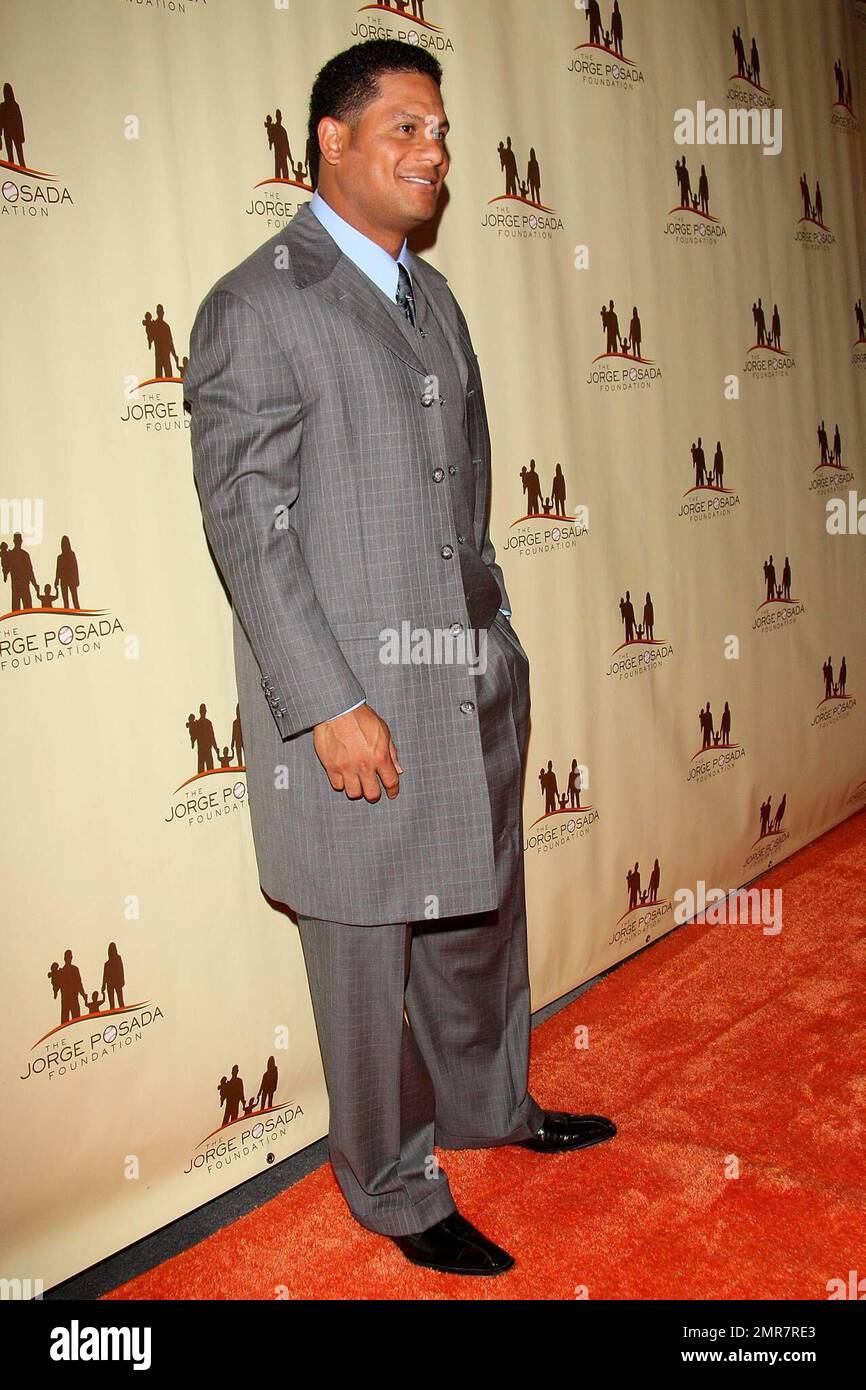 Baseball player Bobby Abreu at The Posada Foundation's 7th Heroes