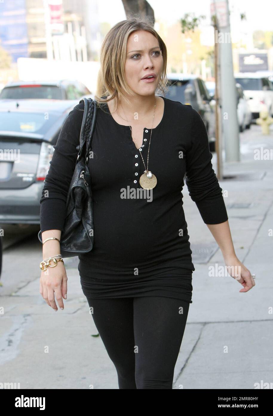 Hilary Duff Baby Bump