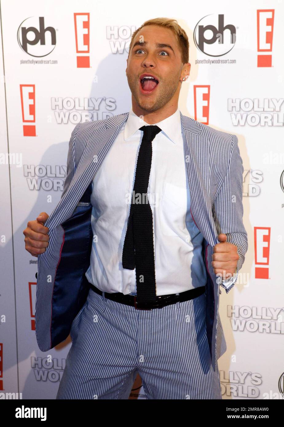 Josh Strickland at the premiere of &ldquo;Holly&rsquo;s World&rdquo; at Planet Hollywood