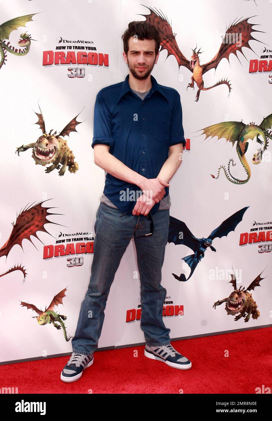 Jay Baruchel at the premiere of How To Train Your Dragon, at the Gibson