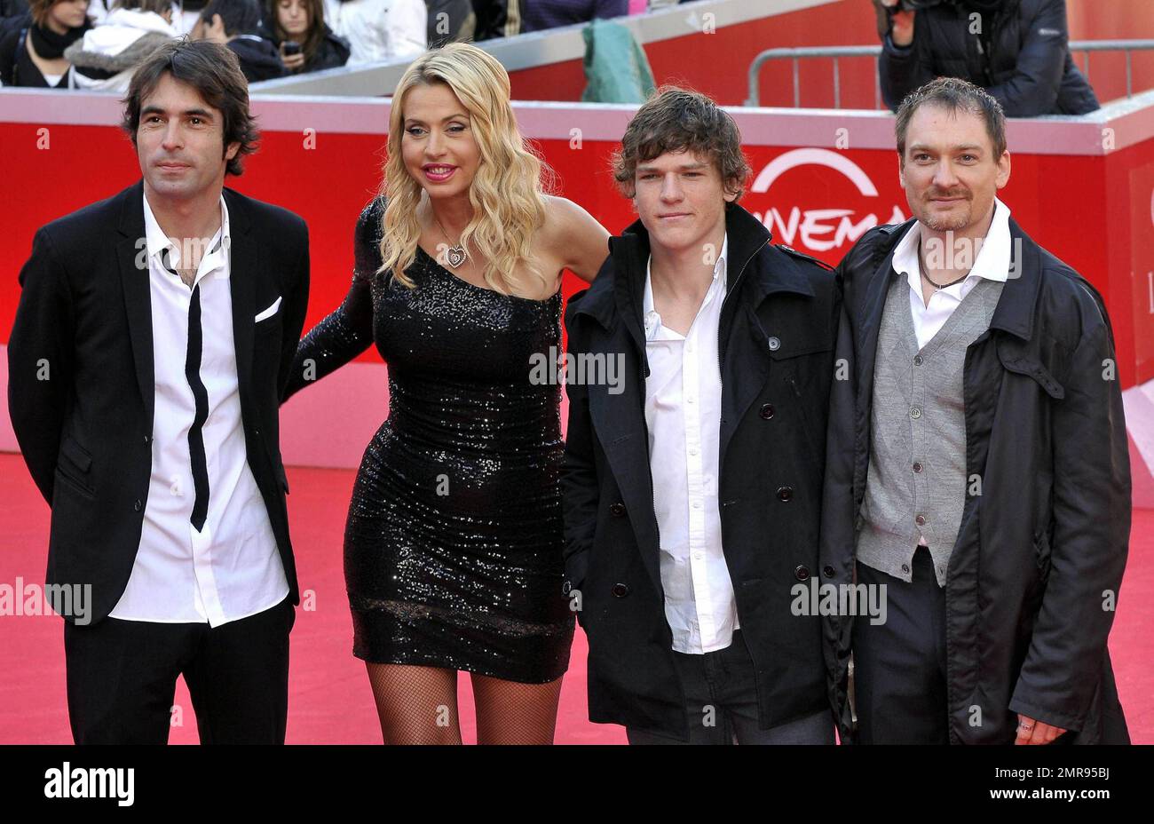 Christian Molina, Valeria Marini, Fergus Riordan and Ben Temple at the ...