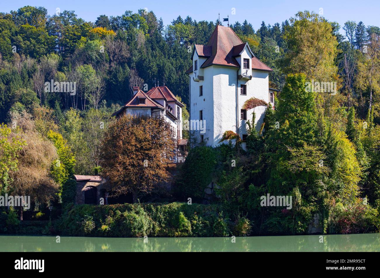 Wernstein Castle, Wernstein am Inn, Innviertel, Upper Austria, Austria, Europe Stock Photo