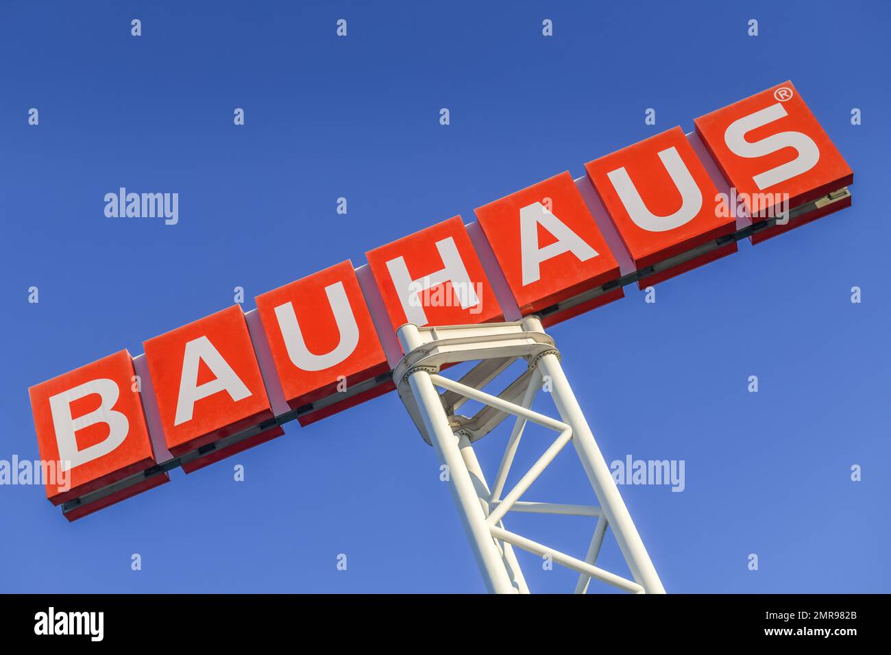 Bauhaus, Sachsendamm, Schöneberg, Berlin, Germany, Europe Stock Photo