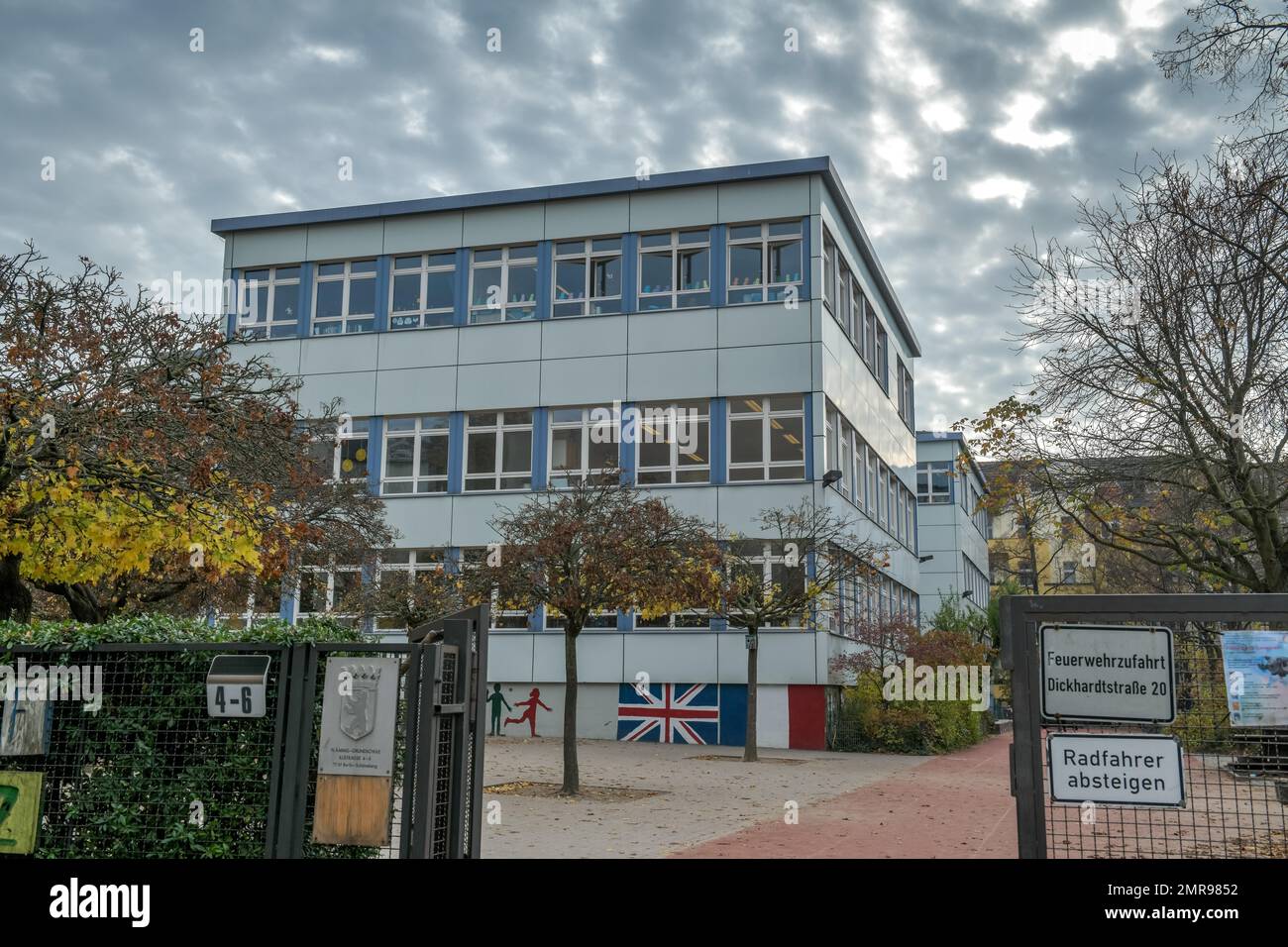 Fläming Primary School, Illstraße, Schöneberg, Berlin, Germany, Europe Stock Photo