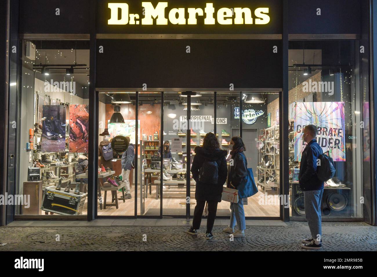 Dr. Martens shoe shop, Tauentzienstraße, Charlottenburg, Berlin, Germany,  Europe Stock Photo - Alamy