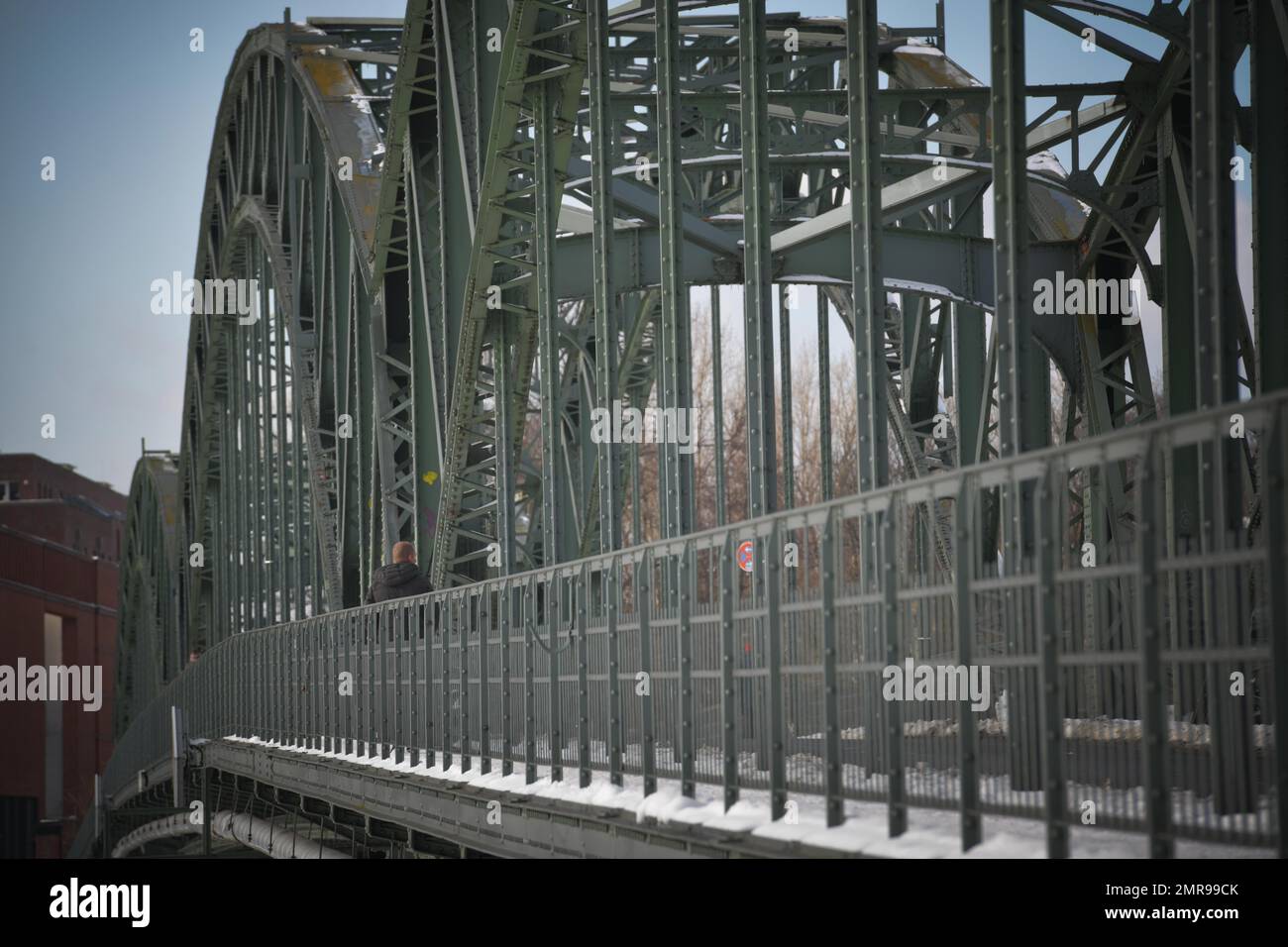 Eiswerder Bridge, Havel, Haselhorst, Spandau, Berlin, Germany, Europe Stock Photo