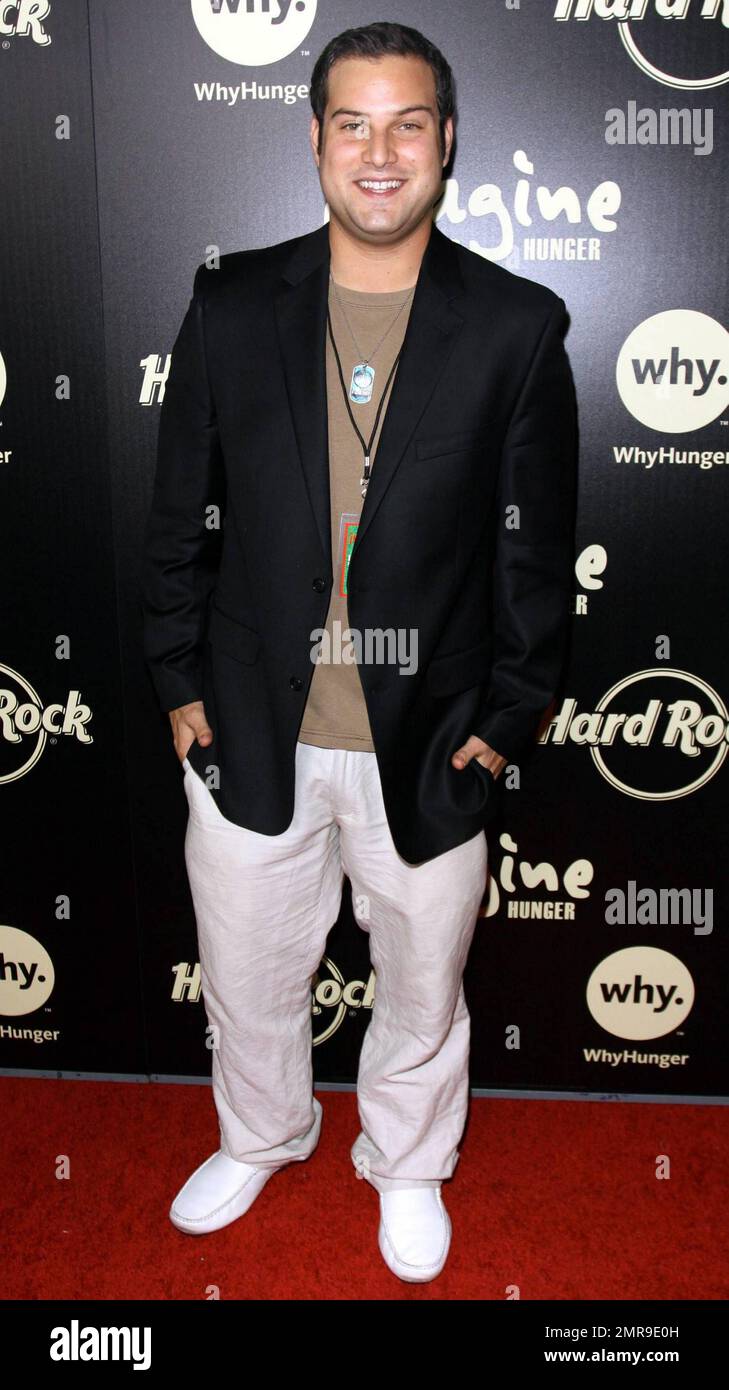 Max Adler attending Imagine ThereÕs No Hunger: Celebrating the Songs of John Lennon to benefit WhyHunger and its grassroots partners around the globe, at the Hard Rock Cafe in Hollywood, CA. 11/2/10. Stock Photo