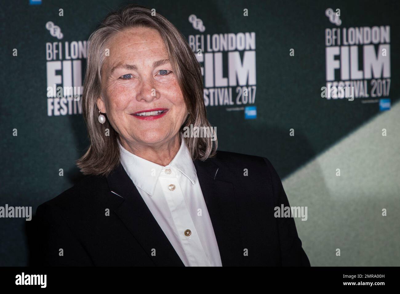 Actress Cherry Jones poses for photographers upon arrival at the