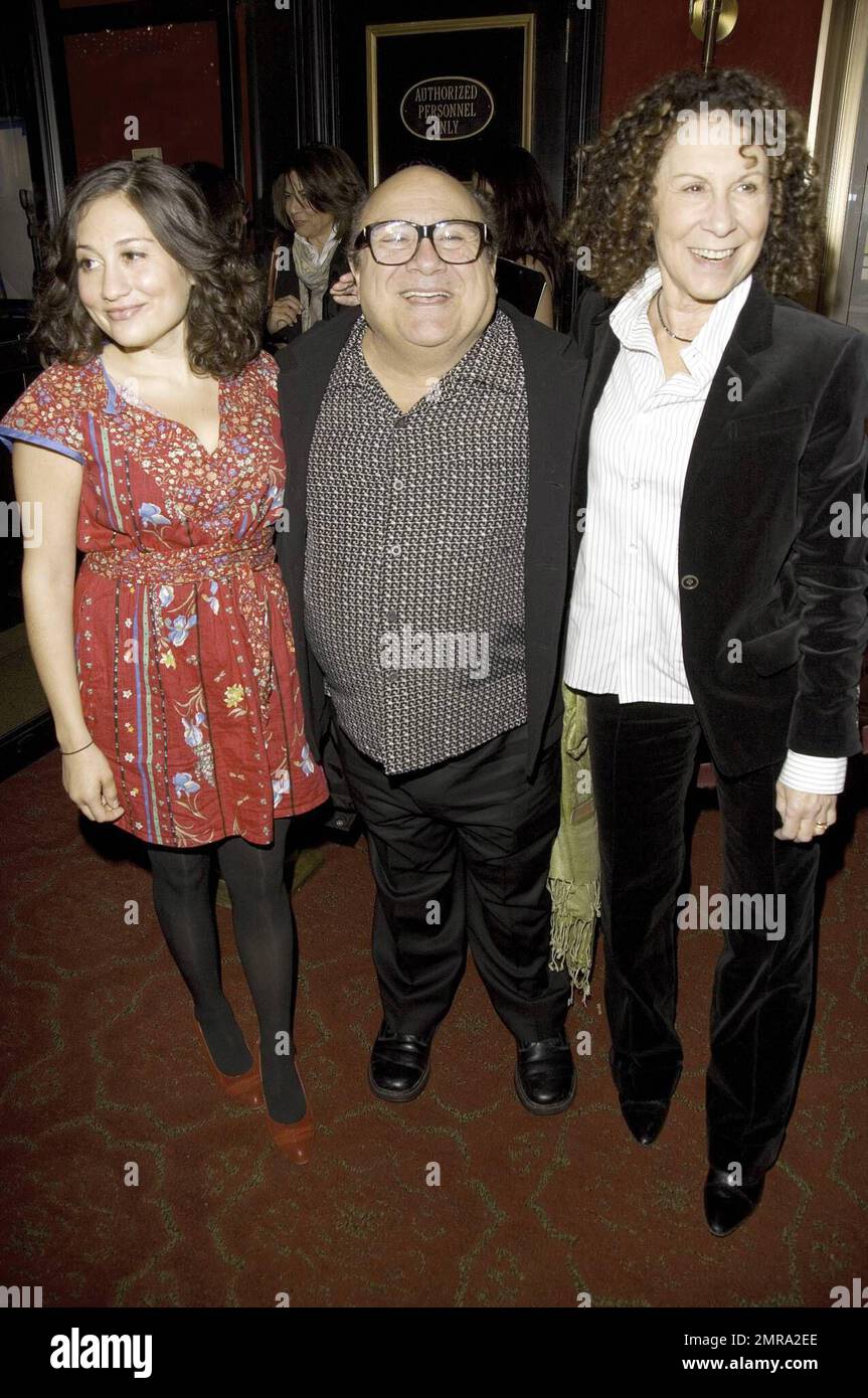 Danny Devito, daughter Lucy and wife Rhea Perlman attend the Opening ...