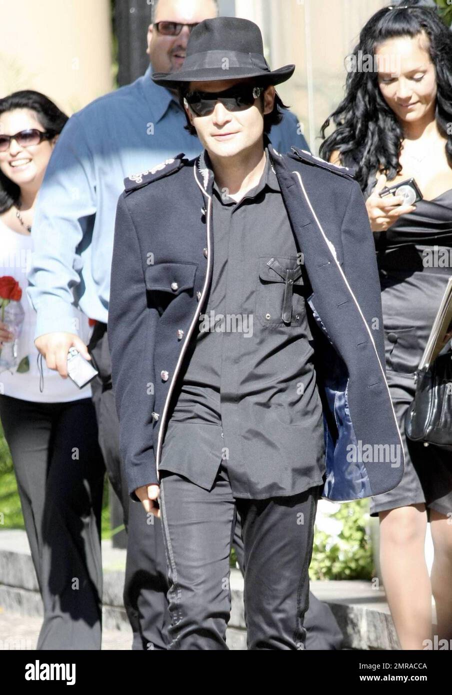 Corey Feldman attends the private reception held for close friends and