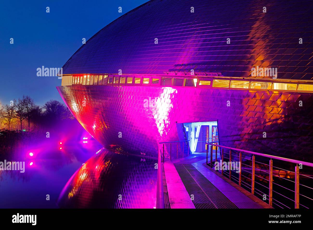 Illuminated Science Center Universum, Technology Centre, Bremen