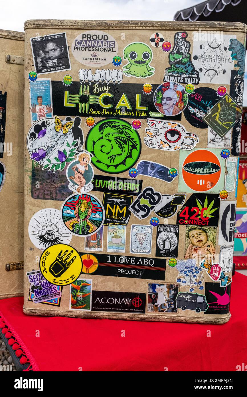 merchandise for sale at the Albuquerque, New Mexico Rail Yard Market