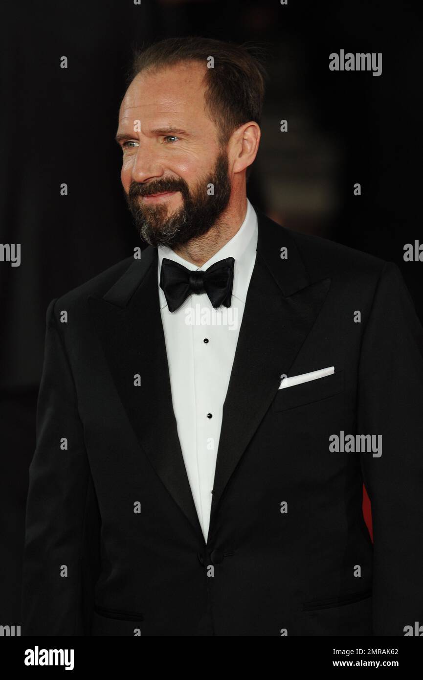 Ralph Fiennes at the World Premiere of new James Bond film, 'Spectre ...