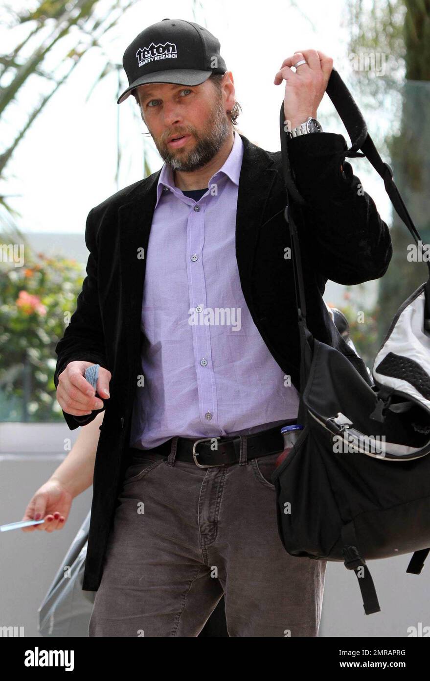 EXCLUSIVE!! Actor James LeGros leaves a local gym after a workout in