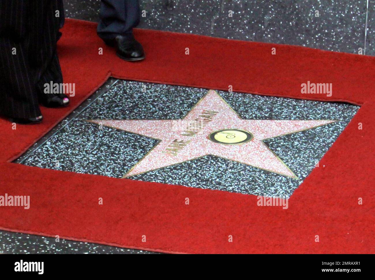 Singer Jane Morgan being honored with a star on the Hollywood Walk Of ...