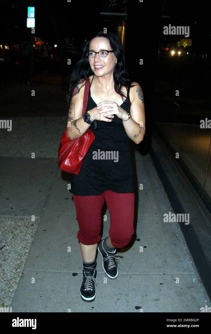 Jeanine Garofalo heads to the Coffee Bean. While she walks, she talks ...