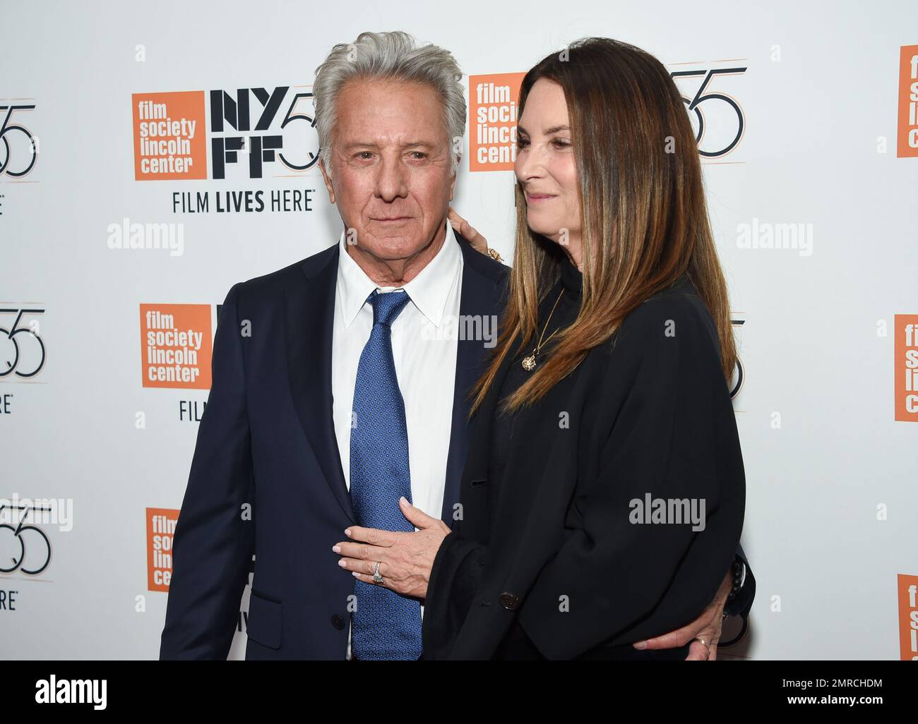 Actor Dustin Hoffman and wife Lisa Hoffman attend the premiere of "The