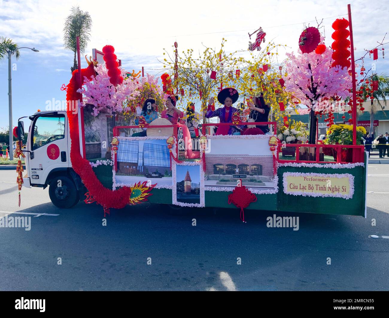 The Lunar New Year Tet Parade in Westminster, USA Stock Photo Alamy