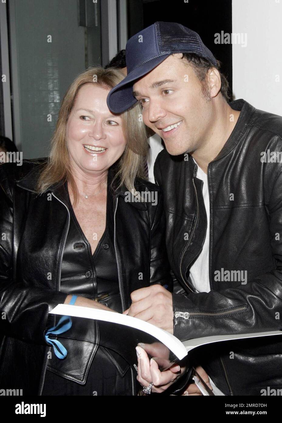 David LaChapelle attends the opening reception of David LaChapelle