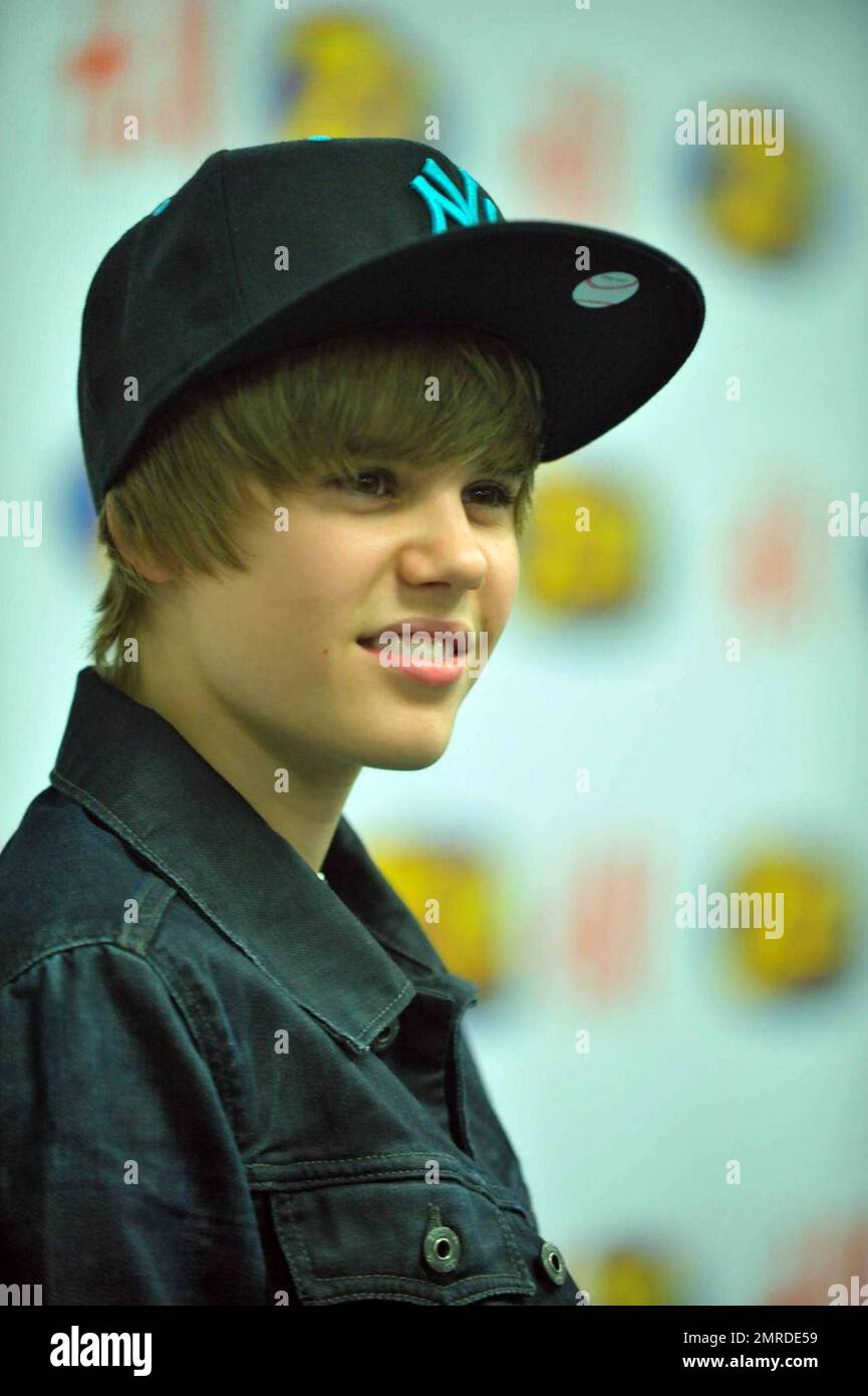 Singer Justin Bieber at the Z100 Jingle Ball in New York City, NY