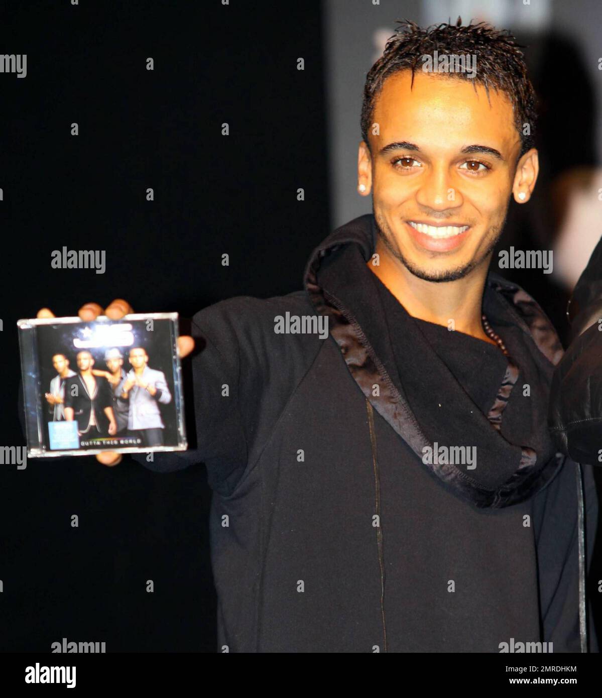 Pop foursome JLS meet fans and sign copies of their new album 'Outta This World' at Heaven. The UK boy band, whose initials stand for 'Jack the Lad Swing,' was a runner up in the fifth series of 'X Factor' in 2008. London, UK. 11/22/10. Stock Photo