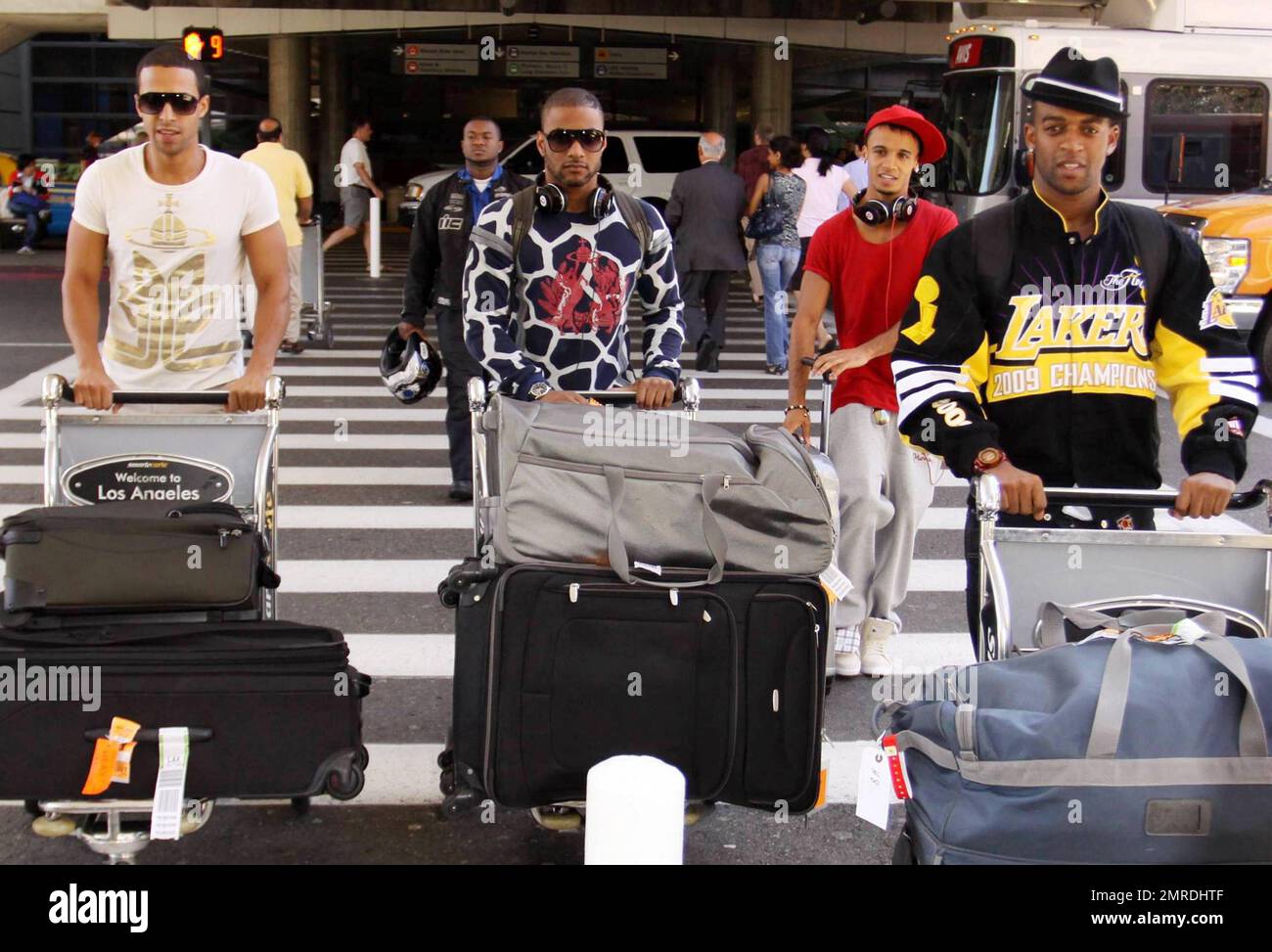 Aston Merrygold, Oritse Williams, Jonathan 'JB' Gill and Marvin Humes