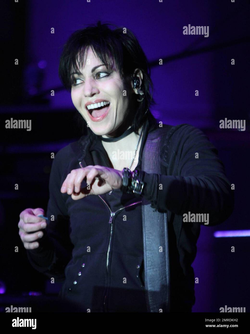 American rock musician Joan Jett performs live at Safe Harbor's 23rd