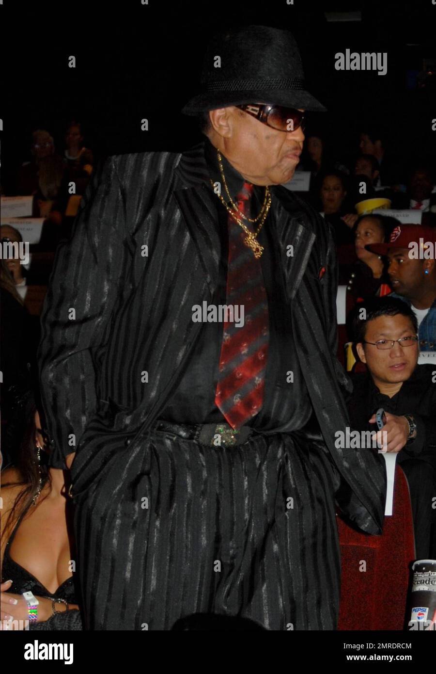 Michael Jackson's father Joe Jackson attends the Las Vegas premiere of