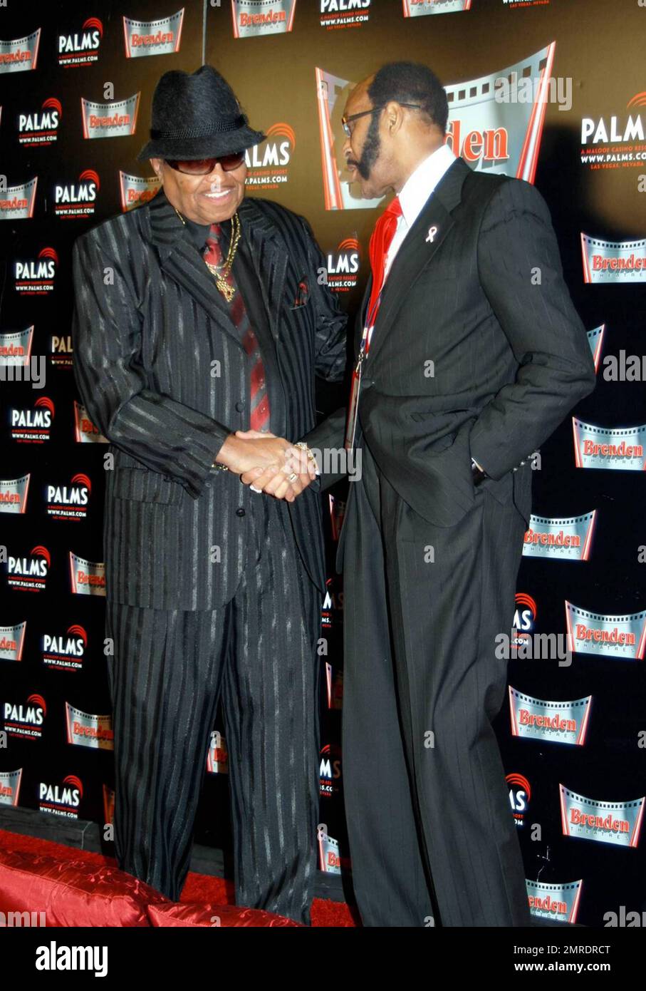 Michael Jackson's father Joe Jackson attends the Las Vegas premiere of