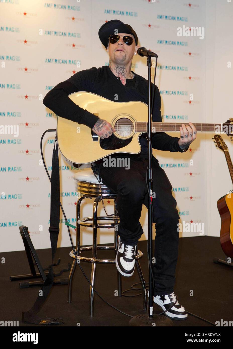 Benji Rocker Rockers Joel and Benji Madden of Good Charlotte perform their final ...