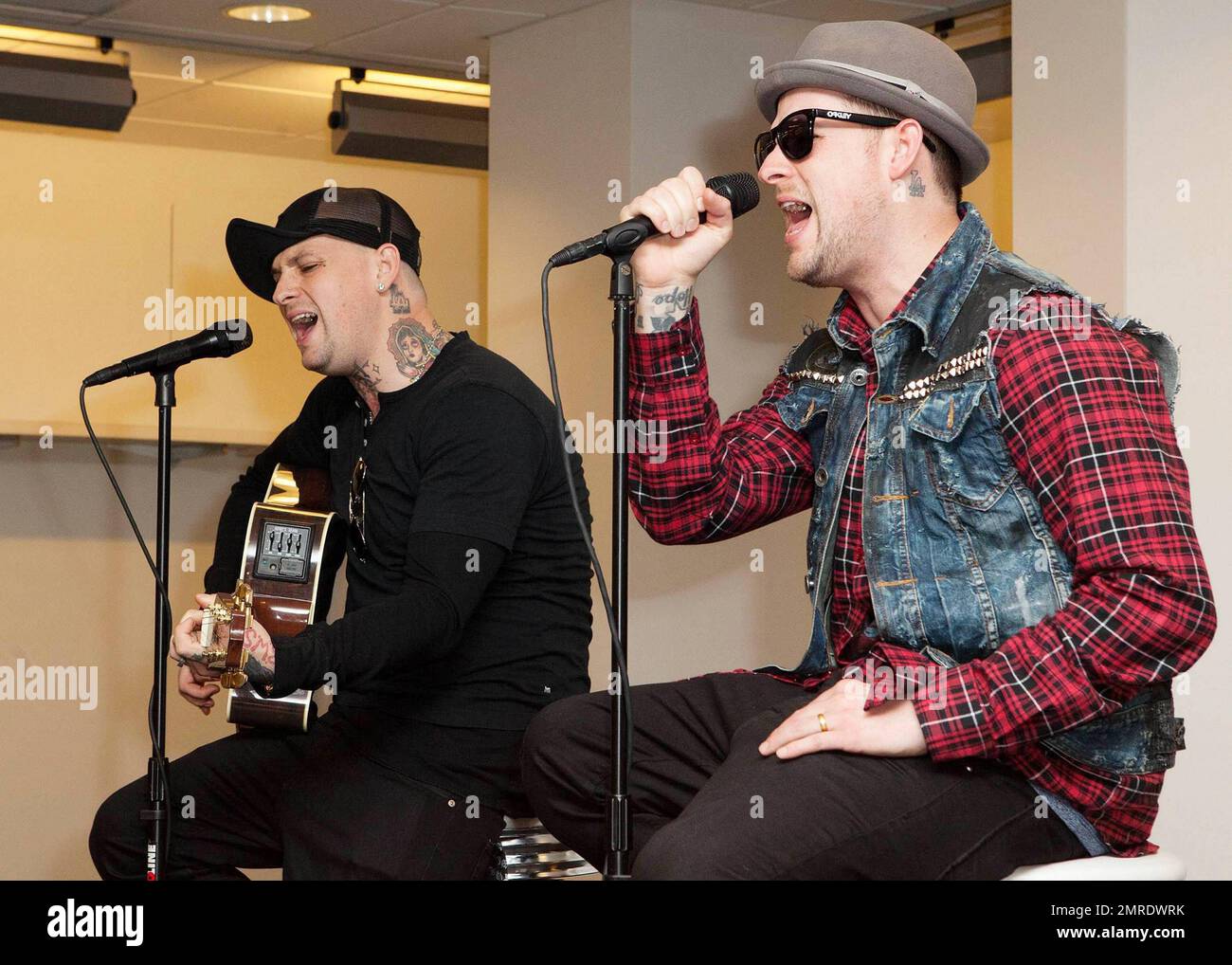 Benji Rocker Rockers Joel and Benji Madden of Good Charlotte perform their final ...