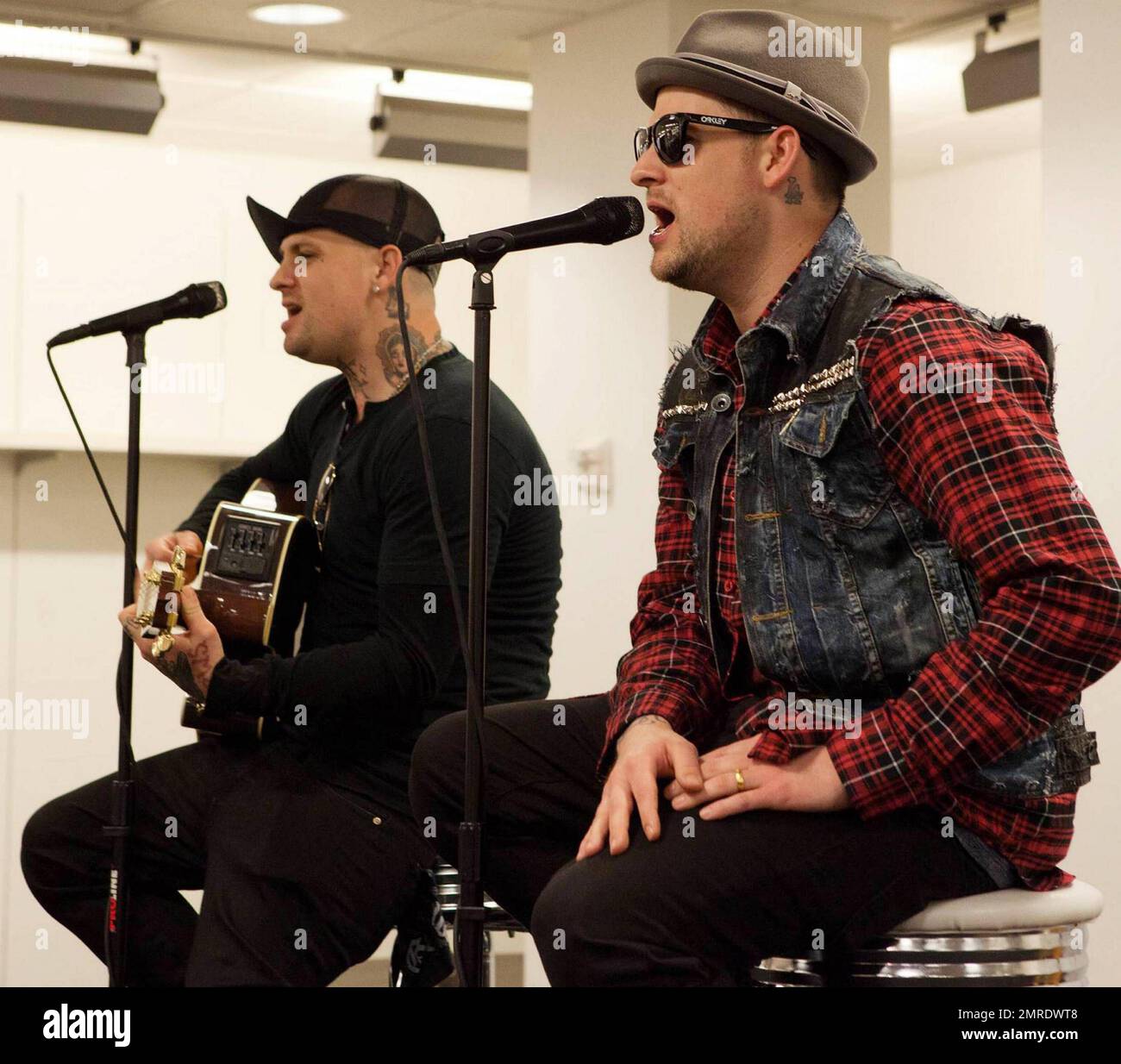 Benji Rocker Rockers Joel and Benji Madden of Good Charlotte perform their final ...