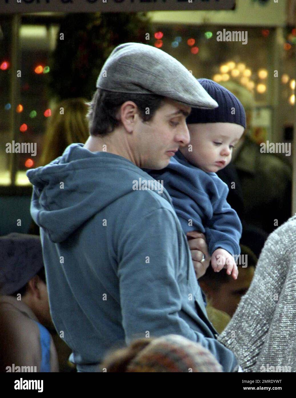 NKOTB member Joey McIntyre, wife Barrett and son Griffin spend time