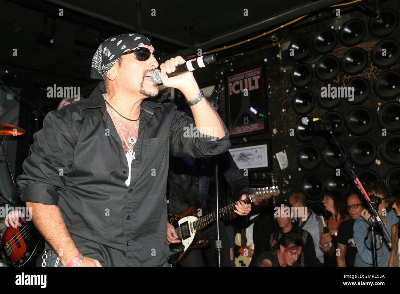 Carmine Appice performs at the John Varvatos 10th Anniversary Party held at at John Varvatos 315 Bowery Boutique, once the iconic rock club CBGB. New York, NY. 09/11/10. Stock Photo