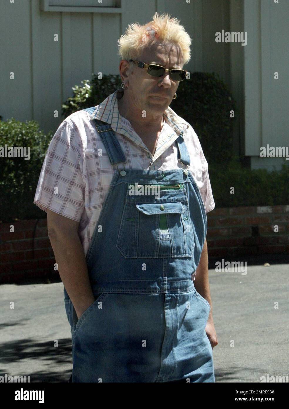 Exclusive!! What a Rotten haircut, Johnny! We caught John Lydon aka