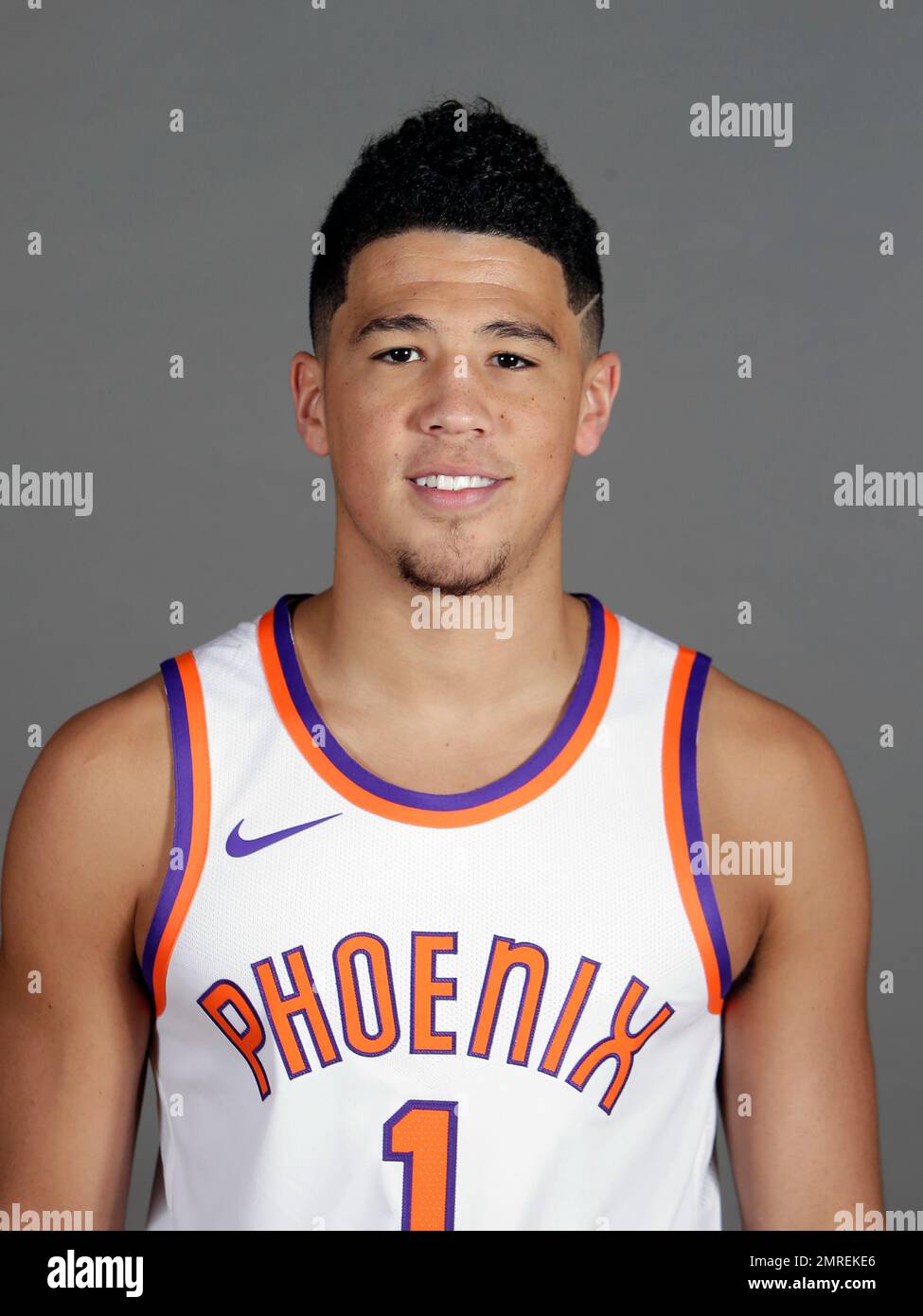 Phoenix Suns' Devin Booker poses for a photo during an NBA basketball media  day, Monday, Sept. 26, 2022, in Phoenix. (AP Photo/Matt York Stock Photo -  Alamy