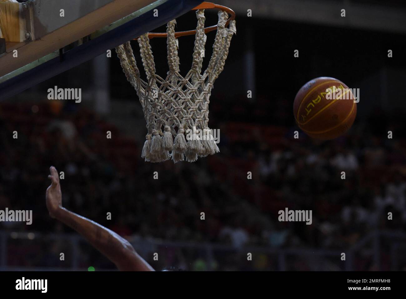 Fortaleza, Brazil. 31/01/2023, Action during the Novo Basquete Brasil NBB  basketball game between Fortaleza Basquete Cearense v Flamengo at the Centro  de Formacao Olimpica, Fortaleza, Brazil. (/SPP) Credit: SPP Sport Press  Photo. /