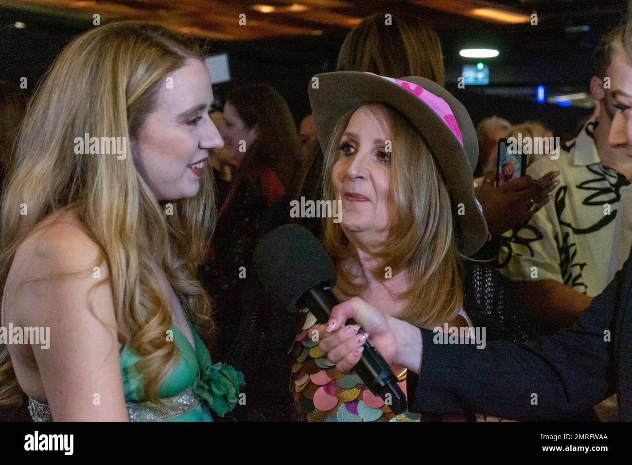London, UK. 31st Jan, 2023. Skylar and Jillian McKeith Premiere of
