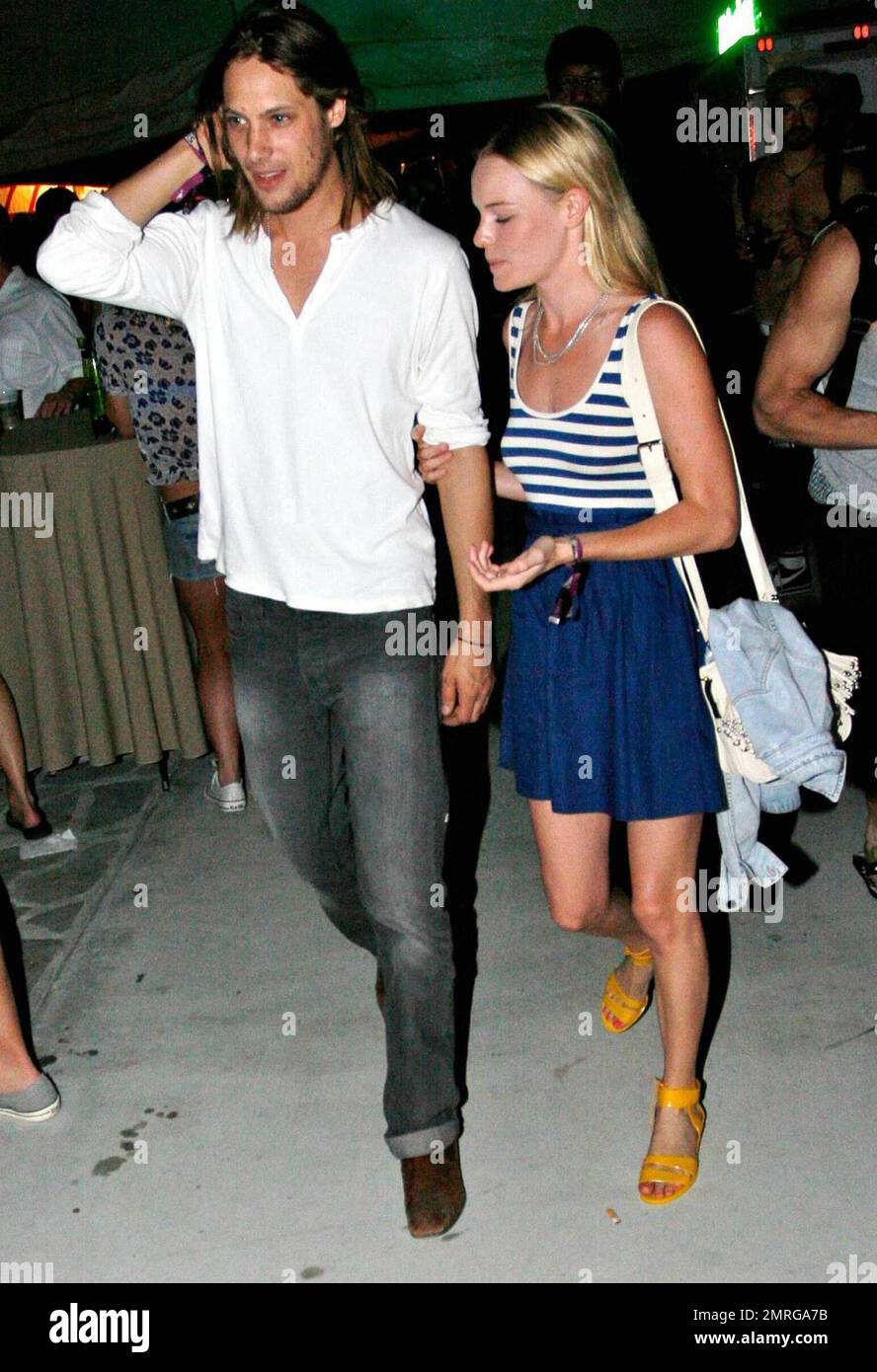 James Rousseue Actress Kate Bosworth and boyfriend English model/singer James Rousseau ...