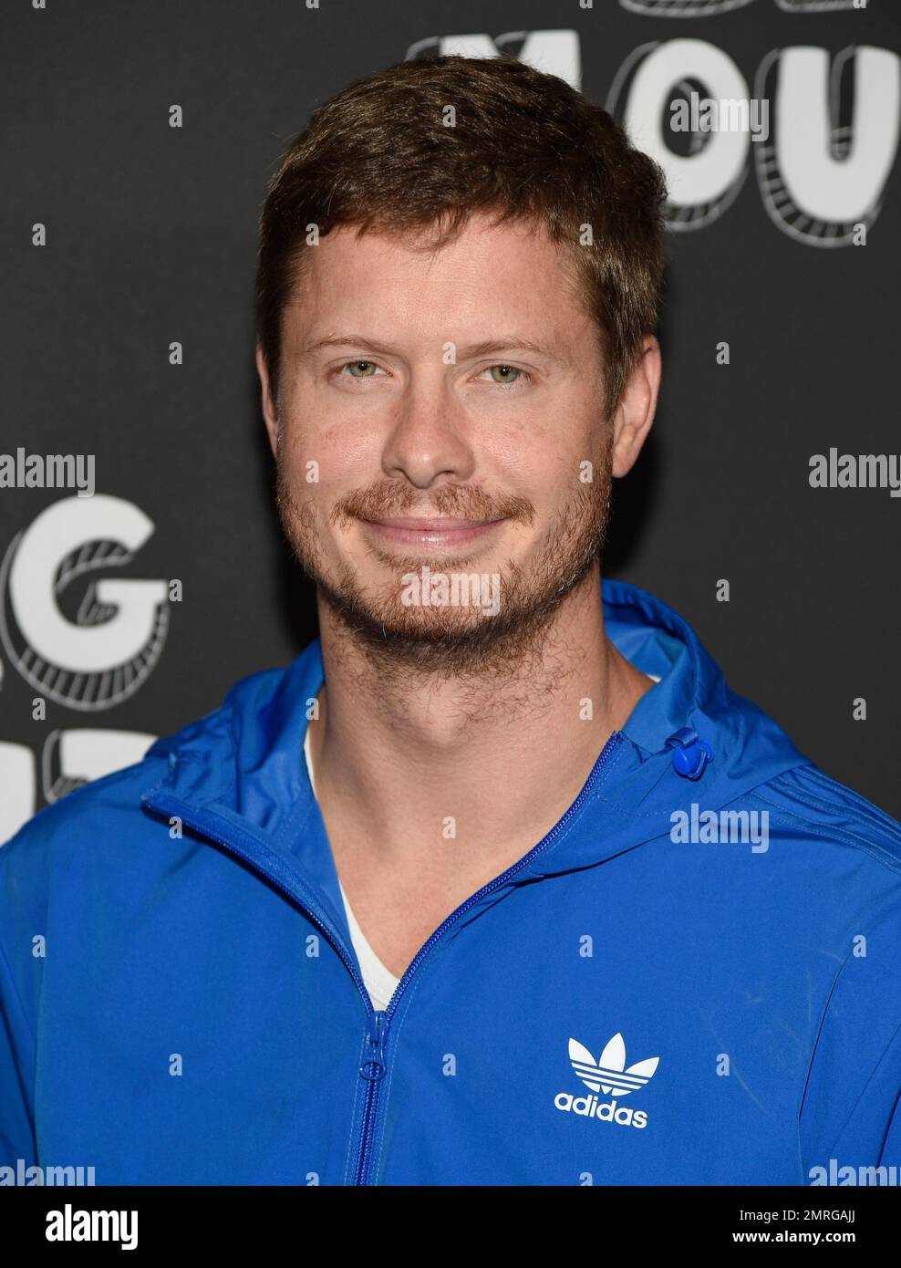 Anders Holm arrives at the premiere of "Big Mouth" at Break Room 86 on