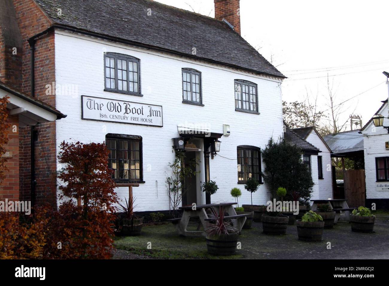 General views of Kate Middleton's parents' home in Bucklebury and of the village where she lived